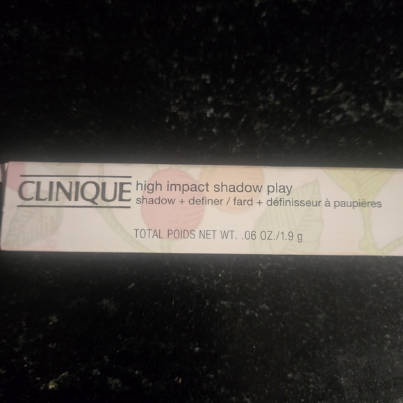 Clinique High Impact Shadow Play Eyeshadow + Definer in Pink Honey&black Honey - Picture 2 of 3